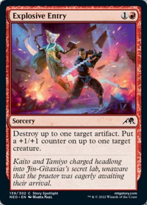 Explosive Entry - Kamigawa: Neon Dynasty-(139)