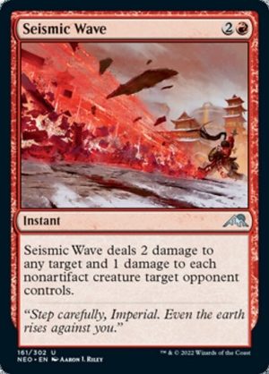 Seismic Wave - Kamigawa: Neon Dynasty-(161)