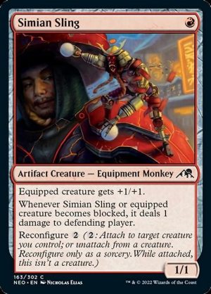 Simian Sling - Kamigawa: Neon Dynasty-(163)