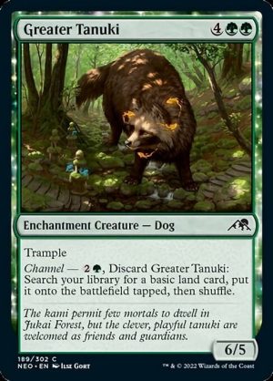 Greater Tanuki - Kamigawa: Neon Dynasty-(189)