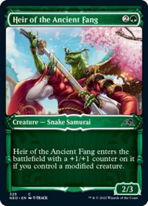 Heir of the Ancient Fang - Kamigawa: Neon Dynasty-(325)
