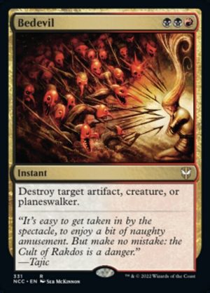 Bedevil - Streets of New Capenna Commander-(331)