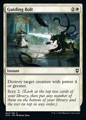 Guiding Bolt - Commander Legends: Battle for Baldur's Gate-(024)-Foil