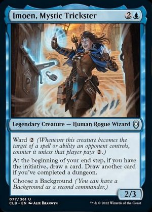 Imoen, Mystic Trickster - Commander Legends: Battle for Baldur's Gate-(077)-Foil