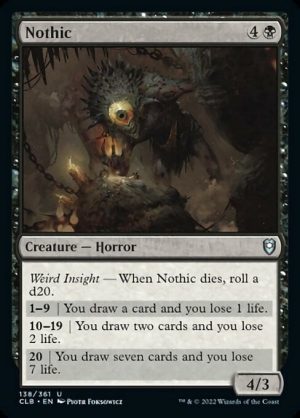 Nothic - Commander Legends: Battle for Baldur's Gate-(138)-Foil