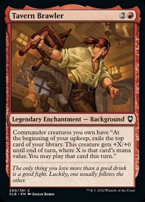 Tavern Brawler - Commander Legends: Battle for Baldur's Gate-(200)-Foil