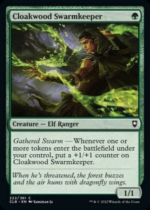 Cloakwood Swarmkeeper - Commander Legends: Battle for Baldur's Gate-(222)