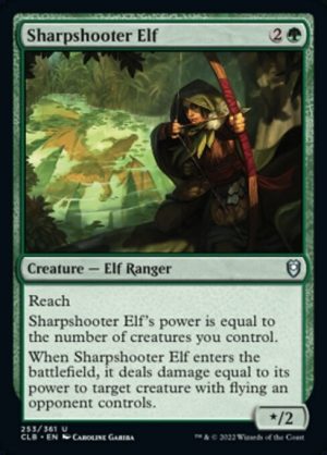 Sharpshooter Elf - Commander Legends: Battle for Baldur's Gate-(253)