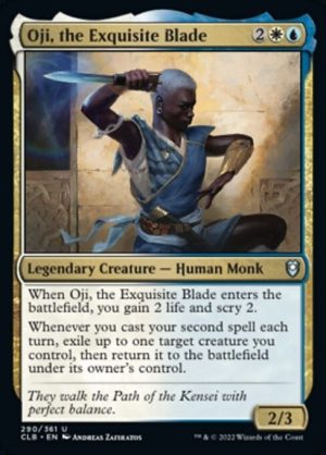 Oji, the Exquisite Blade - Commander Legends: Battle for Baldur's Gate-(290)