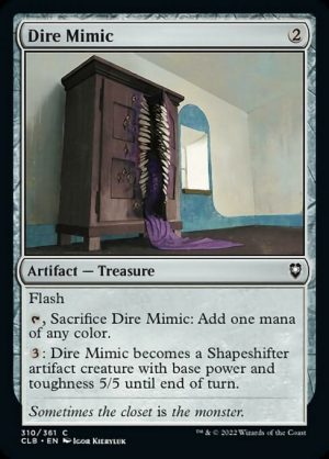 Dire Mimic - Commander Legends: Battle for Baldur's Gate-(310)