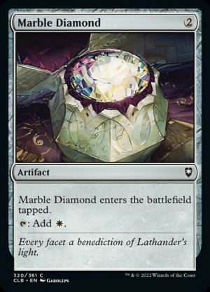 Marble Diamond - Commander Legends: Battle for Baldur's Gate-(320)-Foil