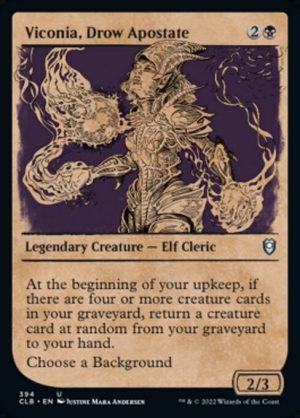 Viconia, Drow Apostate - Commander Legends: Battle for Baldur's Gate-(394)-Foil