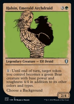 Halsin, Emerald Archdruid - Commander Legends: Battle for Baldur's Gate-(408)