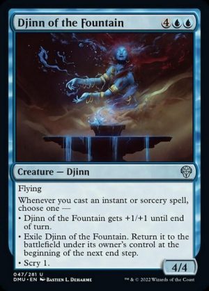 Djinn of the Fountain - Dominaria United-(047)