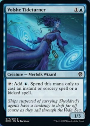 Volshe Tideturner - Dominaria United-(077)-Foil