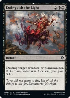 Extinguish the Light - Dominaria United-(094)-Foil