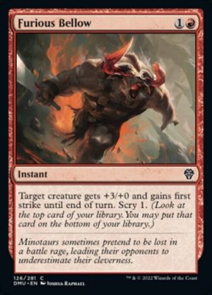 Furious Bellow - Dominaria United-(126)