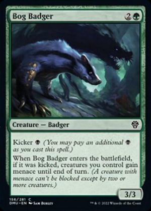 Bog Badger - Dominaria United-(156)-Foil