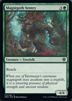 Magnigoth Sentry - Dominaria United-(172)-Foil