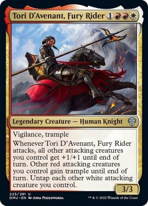 Tori D'Avenant, Fury Rider - Dominaria United-(223)