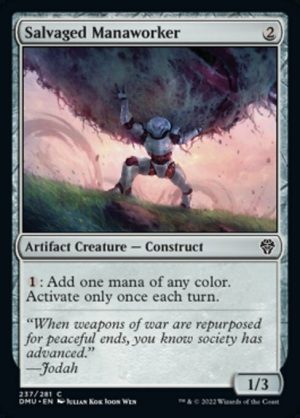 Salvaged Manaworker - Dominaria United-(237)