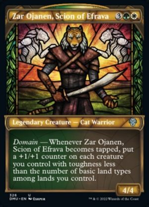 Zar Ojanen, Scion of Efrava - Dominaria United-(326)-Foil