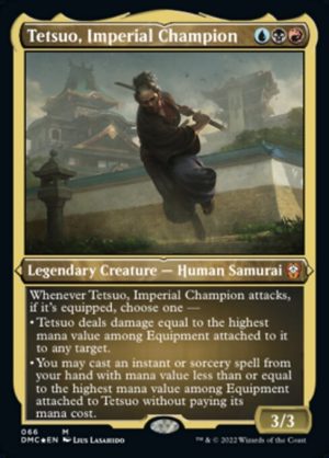 Tetsuo, Imperial Champion - Dominaria United Commander-(066)-Foil