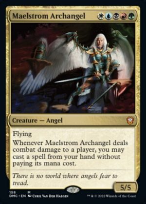 Maelstrom Archangel - Dominaria United Commander-(158)
