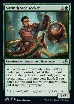 Sarinth Steelseeker - The Brothers' War-(189)-Foil