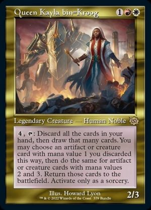 Queen Kayla bin-Kroog - The Brothers' War-(379)-Foil