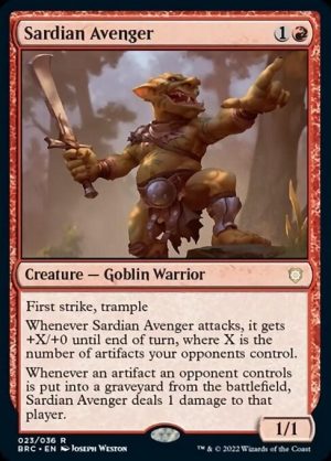 Sardian Avenger - The Brothers' War Commander-(023)