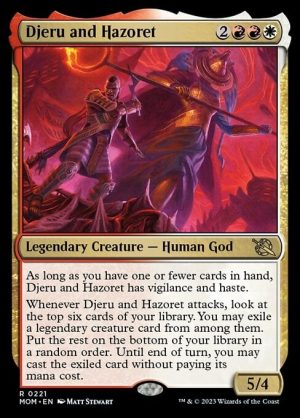 Djeru and Hazoret - March of the Machine-(221)-Foil