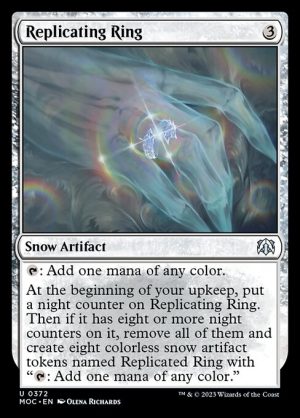 Replicating Ring - March of the Machine Commander-(372)-Foil