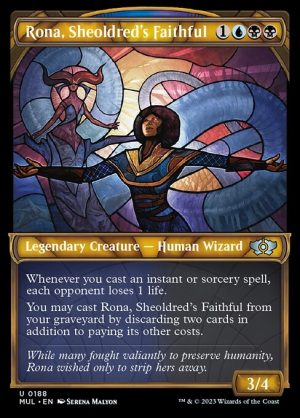 Rona, Sheoldred's Faithful - Multiverse Legends-(188)-Foil
