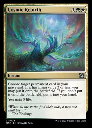 Cosmic Rebirth - March of the Machine: The Aftermath-(028)-Foil