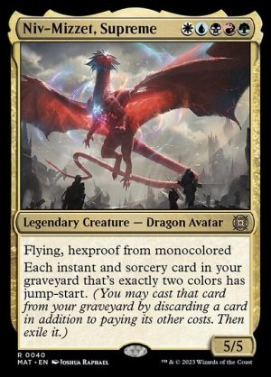 Niv-Mizzet, Supreme - March of the Machine: The Aftermath-(040)-Foil