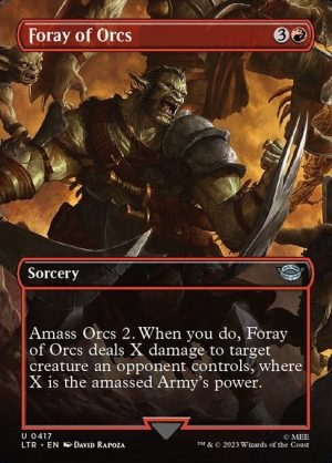 Foray of Orcs - The Lord of the Rings: Tales of Middle-earth-(417)-Foil