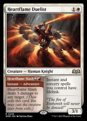 Heartflame Duelist // Heartflame Slash - Wilds of Eldraine-(228)