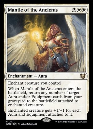 Mantle of the Ancients - Wilds of Eldraine Commander-(070)