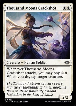 Thousand Moons Crackshot - The Lost Caverns of Ixalan-(037)-Foil