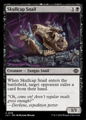Skullcap Snail - The Lost Caverns of Ixalan-(119)-Foil