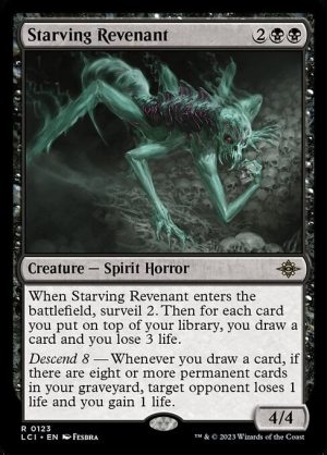 Starving Revenant - The Lost Caverns of Ixalan-(123)-Foil