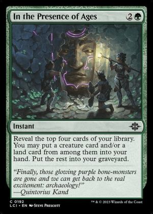 In the Presence of Ages - The Lost Caverns of Ixalan-(192)-Foil