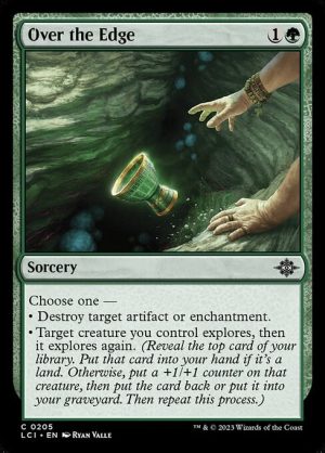 Over the Edge - The Lost Caverns of Ixalan-(205)-Foil