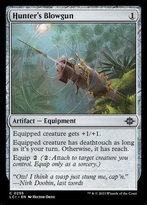 Hunter's Blowgun - The Lost Caverns of Ixalan-(255)-Foil