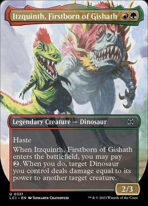 Itzquinth, Firstborn of Gishath - The Lost Caverns of Ixalan-(331)-Foil
