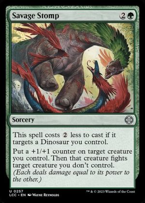 Savage Stomp - The Lost Caverns of Ixalan Commander-(257)