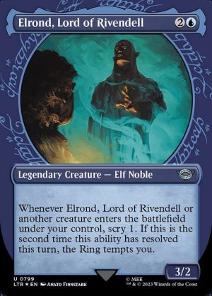 Elrond, Lord of Rivendell - The Lord of the Rings: Tales of Middle-earth-(799)-Foil
