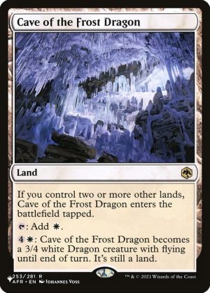 Cave of the Frost Dragon - The List-(253)-Foil