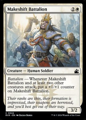 Makeshift Battalion - Ravnica Remastered-(022)